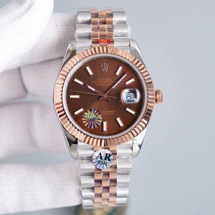 DATEJUST 41MM TWO-TONE ROSE GOLD JUBILEE BRACELET