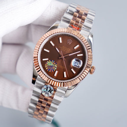 DATEJUST 41MM TWO-TONE ROSE GOLD JUBILEE BRACELET