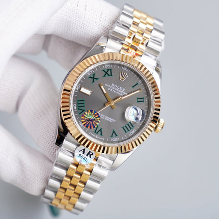 DATEJUST 41MM WIMBLEDON DIAL JUBILEE BRACELET