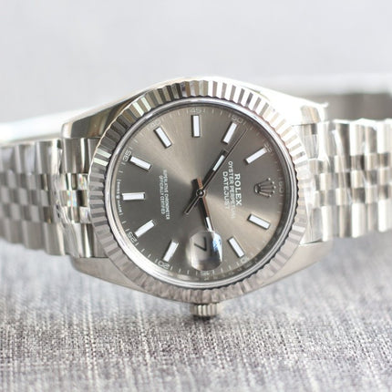 DATEJUST II 41 STAINLESS STEEL GREY DIAL