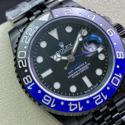 GMT-MASTER II BATMAN CUSTOM ALL BLACK