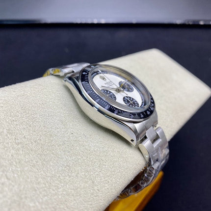 DAYTONA 37MM VINTAGE BLACK BEZEL NO NUMERALS