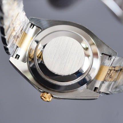 DATEJUST 41MM SMOOTH BEZEL DIAMOND NUMERALS