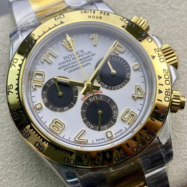 DAYTONA TWO-TONE 116523 PANDA DIAL