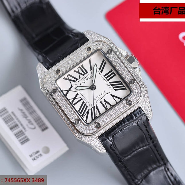 SANTOS 100XL DIAMOND STEEL CASE