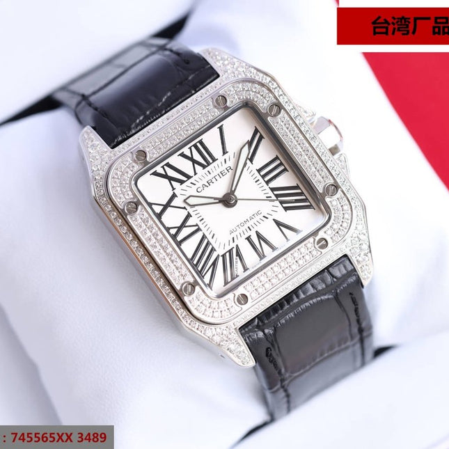 SANTOS 100XL DIAMOND STEEL CASE