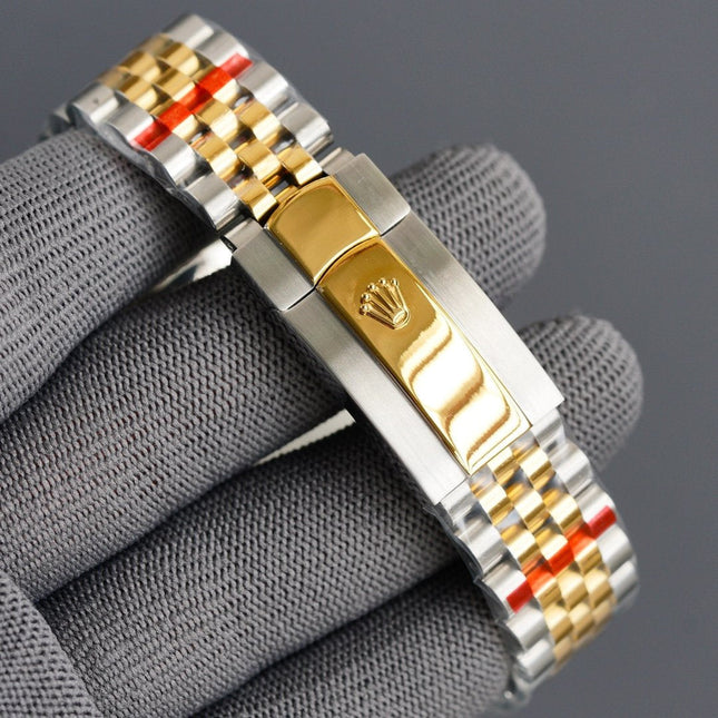 DATEJUST 41MM GOLD STEEL JUBILEE BRACELET