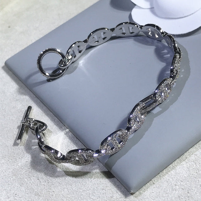 CHAINE BRACELET SILVER DIAMOND