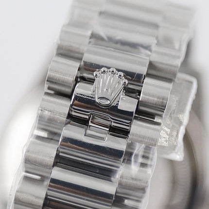 DAY-DATE 41MM STAINLESS STEEL TIFFANY DIAL ARABIC