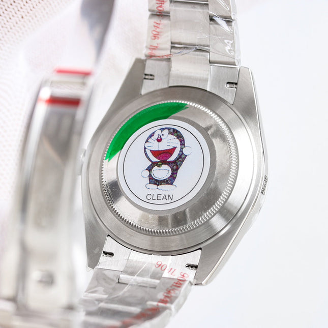 DATEJUST 41MM STEEL CASE GREEN DIAL