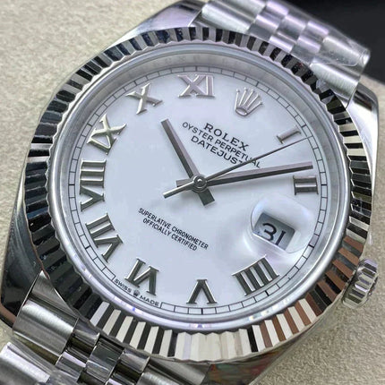 DATEJUST 41 MOP DIAL SILVER CASE