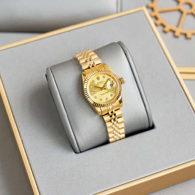 DATEJUST 28MM GOLD CASE