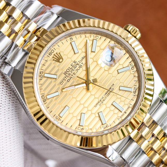 DATEJUST 41M FLUTED DIAL
