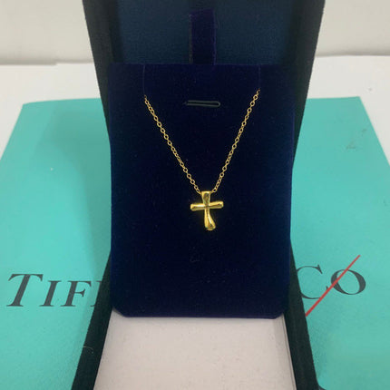 CROSS PENDANT MINI BARE CROSS NECKLACE