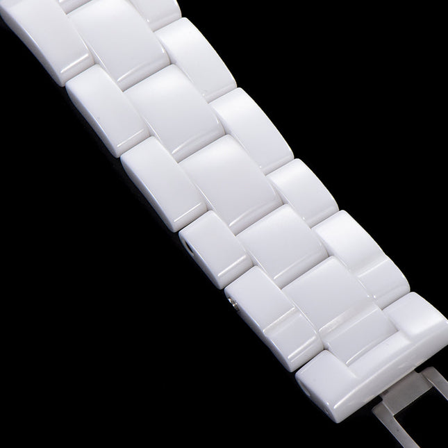 J12 38MM WHITE CERAMIC DIAMOND NUMERALS
