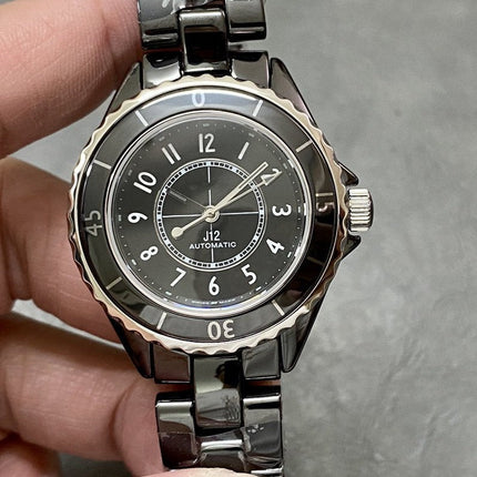 J12 33MM BLACK CERAMIC STEEL