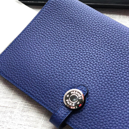 HM DOGON WALLET 20 AZURE CALFSKIN