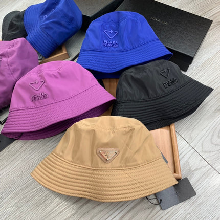 BUCKET HAT IN PURPLE RE-NYLON 234100