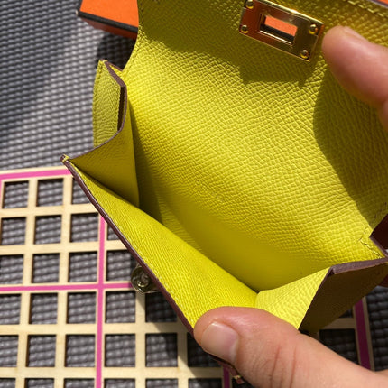 HM Kelly Pocket 13.5 Lime Epsom Ghw