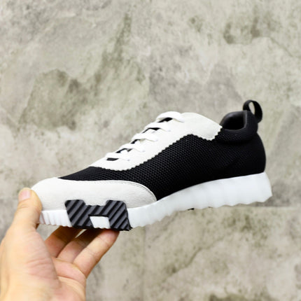 HM BOUNCING SNEAKER BLACK AND CLOUD BREATHABLE FABRIC