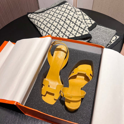Slingback Sandal Eternite 95 Yellow
