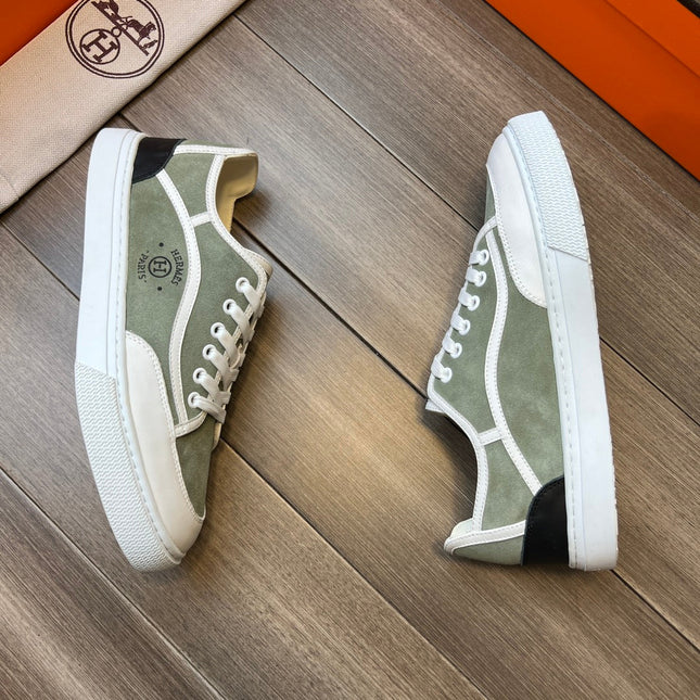 HM GET SNEAKER SAGE COLOR CALFSKIN