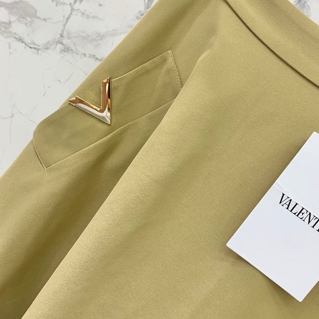 VALENTINO 26S A-LINE MIDI SKIRT 333