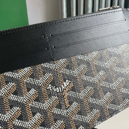 INSERT LOUISE 21 IN BLACK GOYARDINE CANVAS