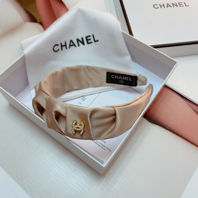 WHITE CREAM FABRIC HAIRBAND 925660