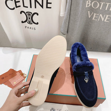 LP SUMMER CHARMS WALK LOAFERS INDIGO FLEECE