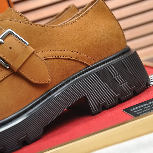 HM MONK STRAP BRONZE SUEDE