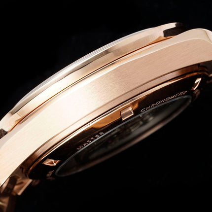 SPEEDMASTER 42 MM ROSE GOLD CASE WITH BLACK DIAL