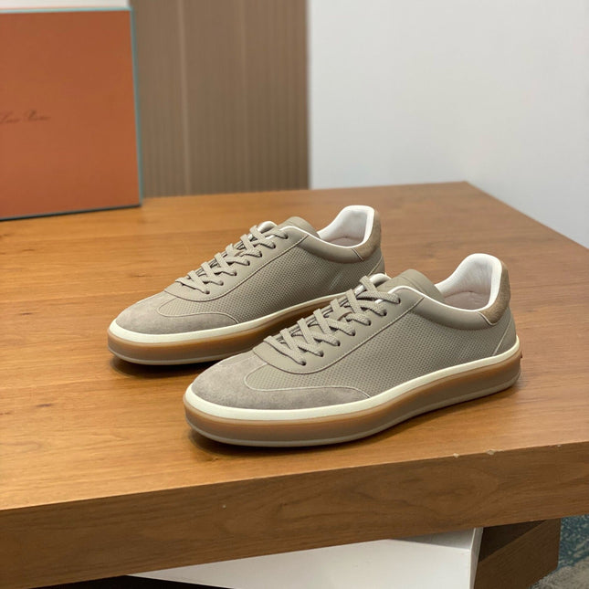 LP 360 TENNIS WALK SNEAKERS ASH MESH CALFSKIN