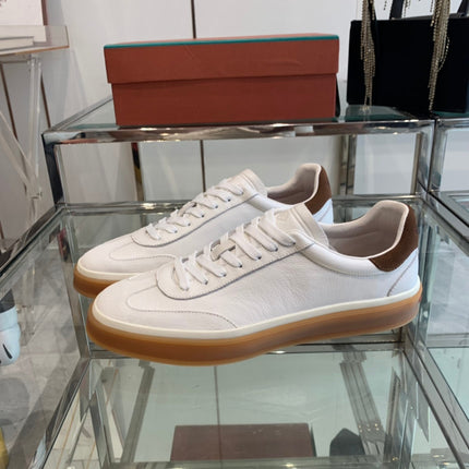LP TENNIS WALK SNEAKERS WHITE CALFSKIN