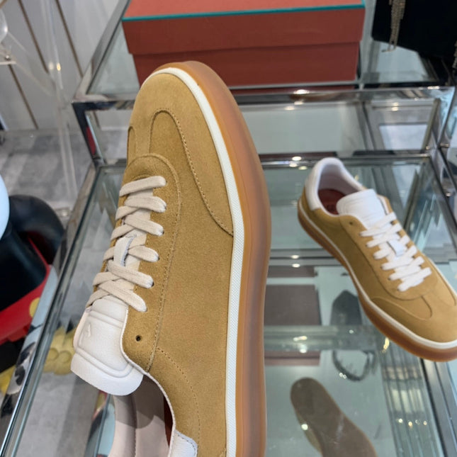 LP TENNIS WALK SNEAKERS CAMEL SUEDE