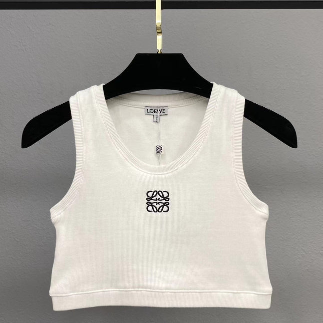 Loew Ribbed Knit Crop Top