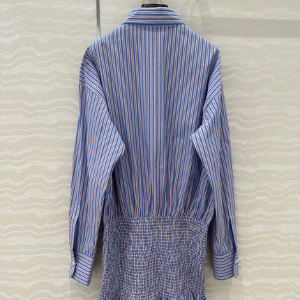 PRADA PREMIUM SHIRT DRESS WITH HIP-HUGGING DESIGN 276305