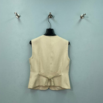 HERMES 26S SLEEVELESS BLAZER VEST 665