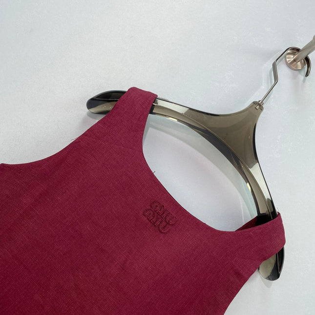 MIUMIU 26S SLEEVELESS MINI DRESS 1330