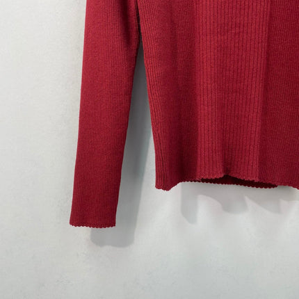 CHANEL 26S LONG-SLEEVE KNIT TOP 1704