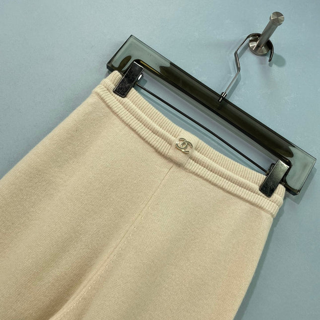 CHANEL 26S WIDE-LEG KNIT PANTS 1737