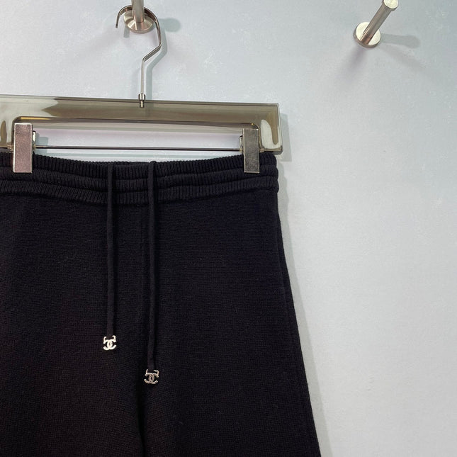 CHANEL 26S WIDE-LEG KNIT PANTS 1736