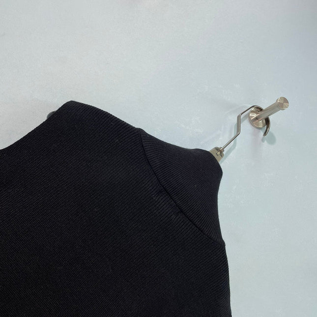 CELINE 26S ZIP-UP KNIT VEST 664