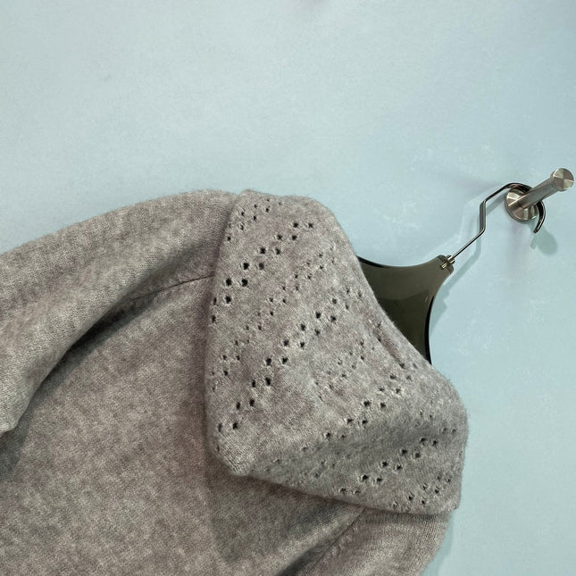 LOEWE 26S HOODED KNIT CARDIGAN 706