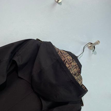 FENDI 26S HOODED TRENCH COAT 511