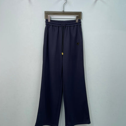 PRADA 26S ZIP-UP JACKET AND WIDE-LEG PANTS SET 1254