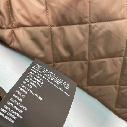 PRADA 26S QUILTED PATCH-POCKET JACKET 1225