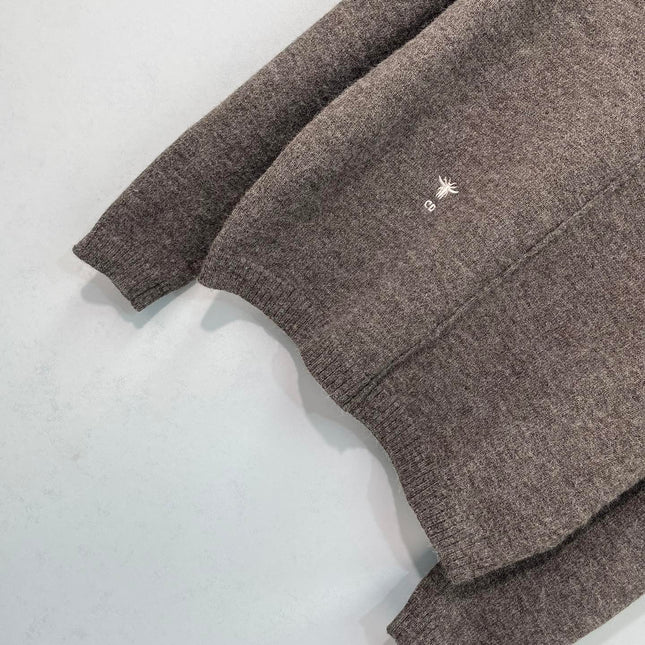 DIOR 26S BUTTON MOCK-NECK KNIT SWEATER 1617