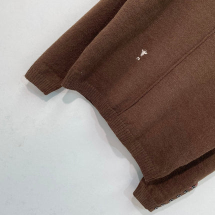 DIOR 26S BUTTON MOCK-NECK KNIT SWEATER 1616