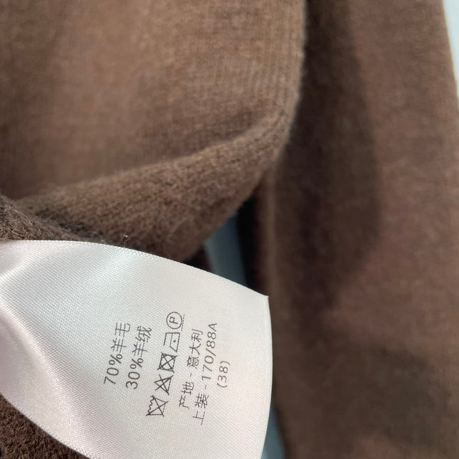 DIOR 26S BUTTON MOCK-NECK KNIT SWEATER 1616